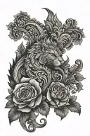 russian tattoo design idea