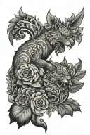 russian tattoo design idea