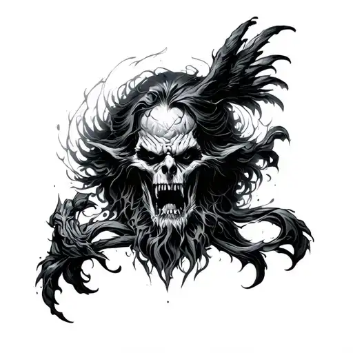 the great day of his wrath tattoo design idea