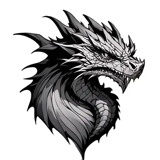 Smaug tattoo design idea