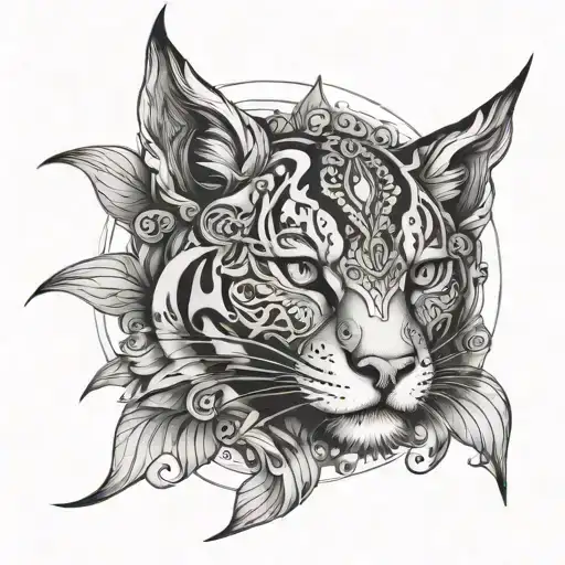 xvii tattoo design idea