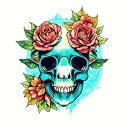 oxygen tattoo design idea