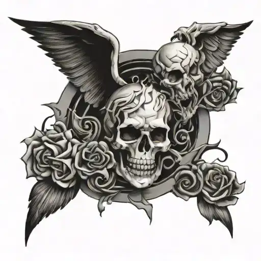 7 deadlly sins tattoo design idea