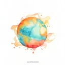 planet venus tattoo design idea