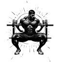 gym tattoo design idea