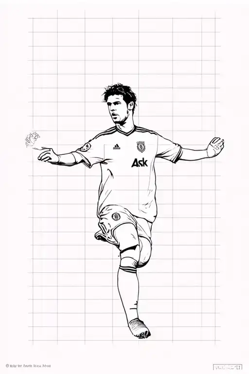 kaka goal against manchester united 2007  tattoo design idea