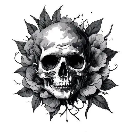 Absurdism tattoo design idea