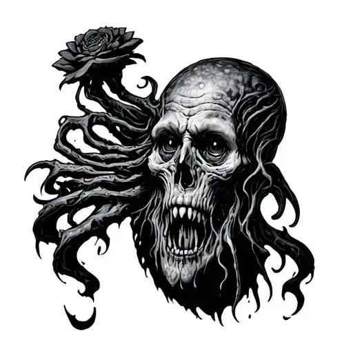 Lovecraft tattoo design idea