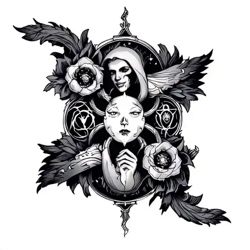 seven deadly sins tattoo design idea