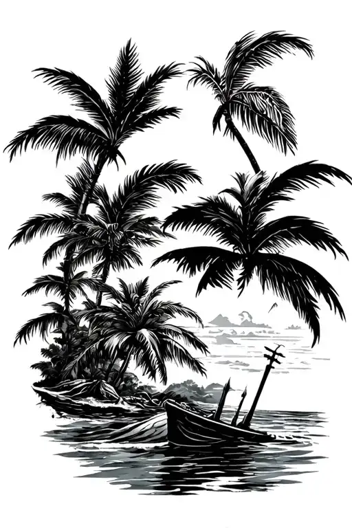 Key West tattoo design idea