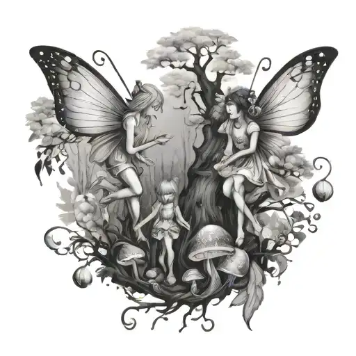 Hand Some Faeries 142+ Two Fairies Tattoo Ideas in 2026 - BlackInk AI