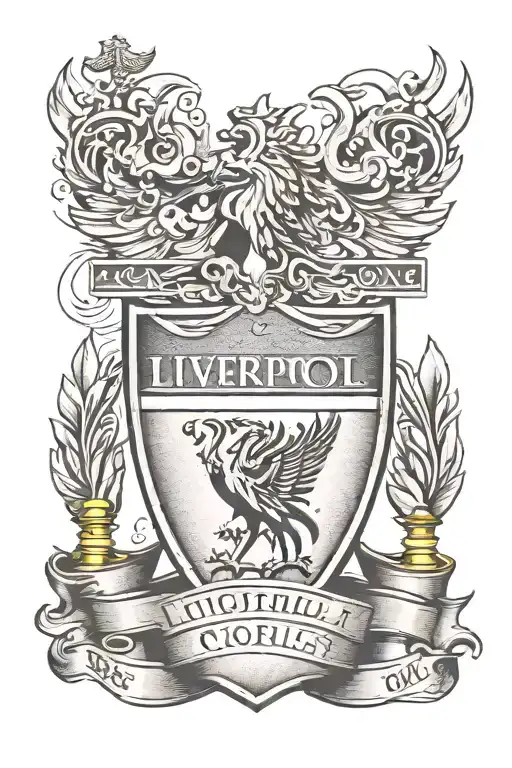 Liverpool football club tattoo design idea