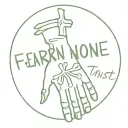 hand bones with the words fearn none trust God tattoo design idea