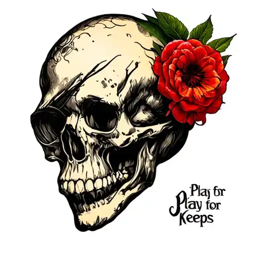 Play for keeps tattoo design tattoo design idea