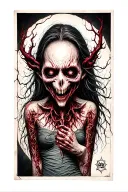 evil and dark tattoo design idea