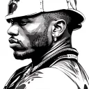 Chris Brown tattoo design idea