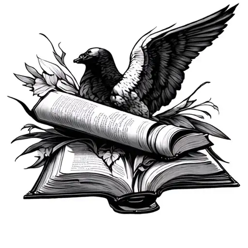 Job Bible tattoo design idea