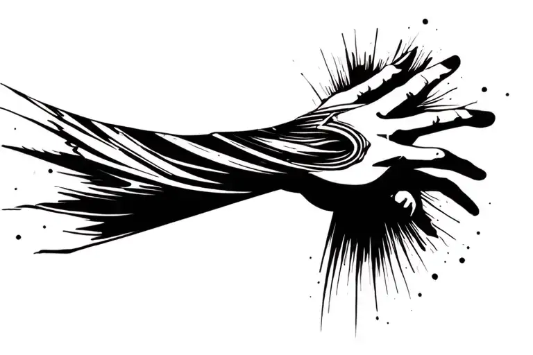 coverup wrist tattoo that is abstract tattoo design idea