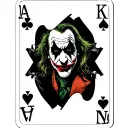 joker playing card why so serious tattoo design idea