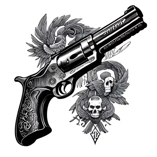 2nd Amendment tattoo design idea