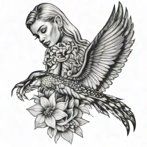 Hailey bieber tattoo design idea