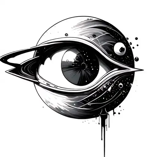 Filler Space tattoo design idea