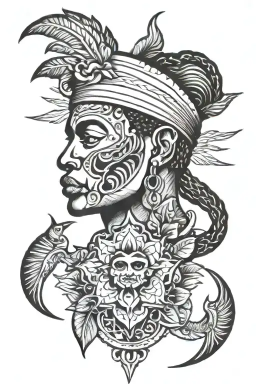 haitian style tattoo tattoo design idea