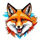 fox Cuba tattoo design idea
