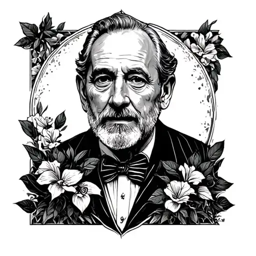 in loving memory of uncle Jeffro tattoo design idea