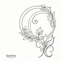 serenity courage wisdom tattoo design idea