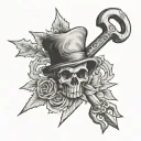 carpenter tattoo design idea