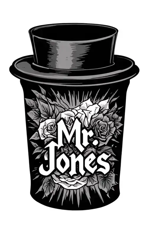"Mr. Jones" Property Of A man tattoo design idea