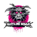 Hotline Miami tattoo design idea