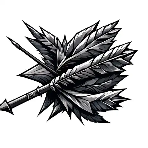 Quiver Of Arrows tattoo design idea