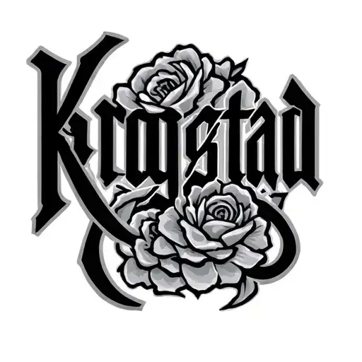 "Krogstad" cool font tattoo tattoo design idea