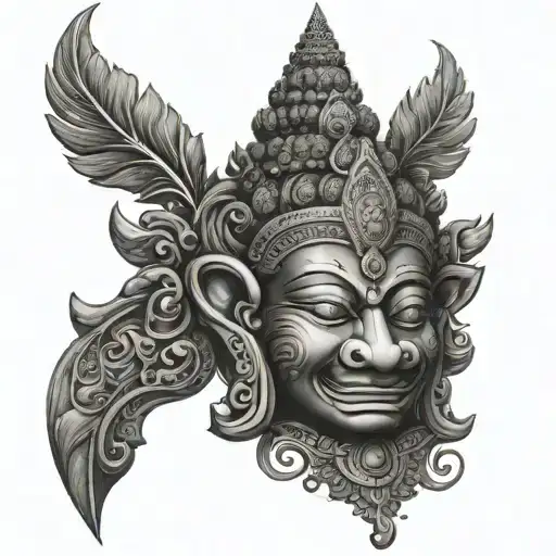 Khmer tattoo design idea