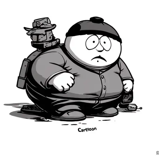 cartman tattoo design idea