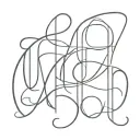 overlapping letters A J G tattoo design idea