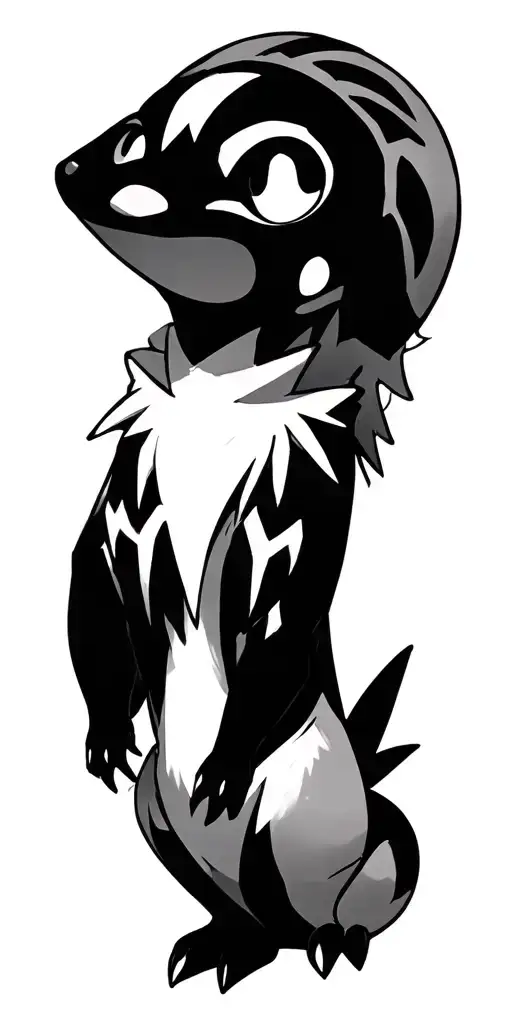 Pokemon based on Pokemon Soulsilver. tattoo design idea