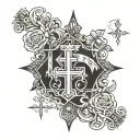 Bible scripture tattoo design idea