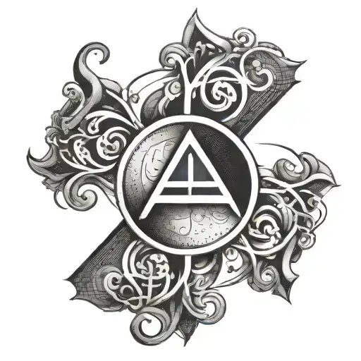 Boredom Symbol tattoo design idea