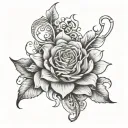 Qos tattoo design idea