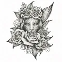 Qos tattoo design idea