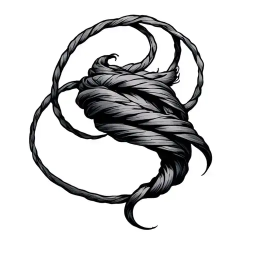 whip tattoo design idea