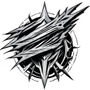 Warframe Excalibur tattoo design idea