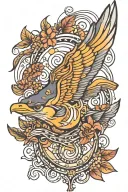 Huckleberry Fin tattoo design idea