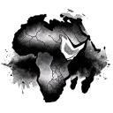 Africa continent with kenya tattoo design idea