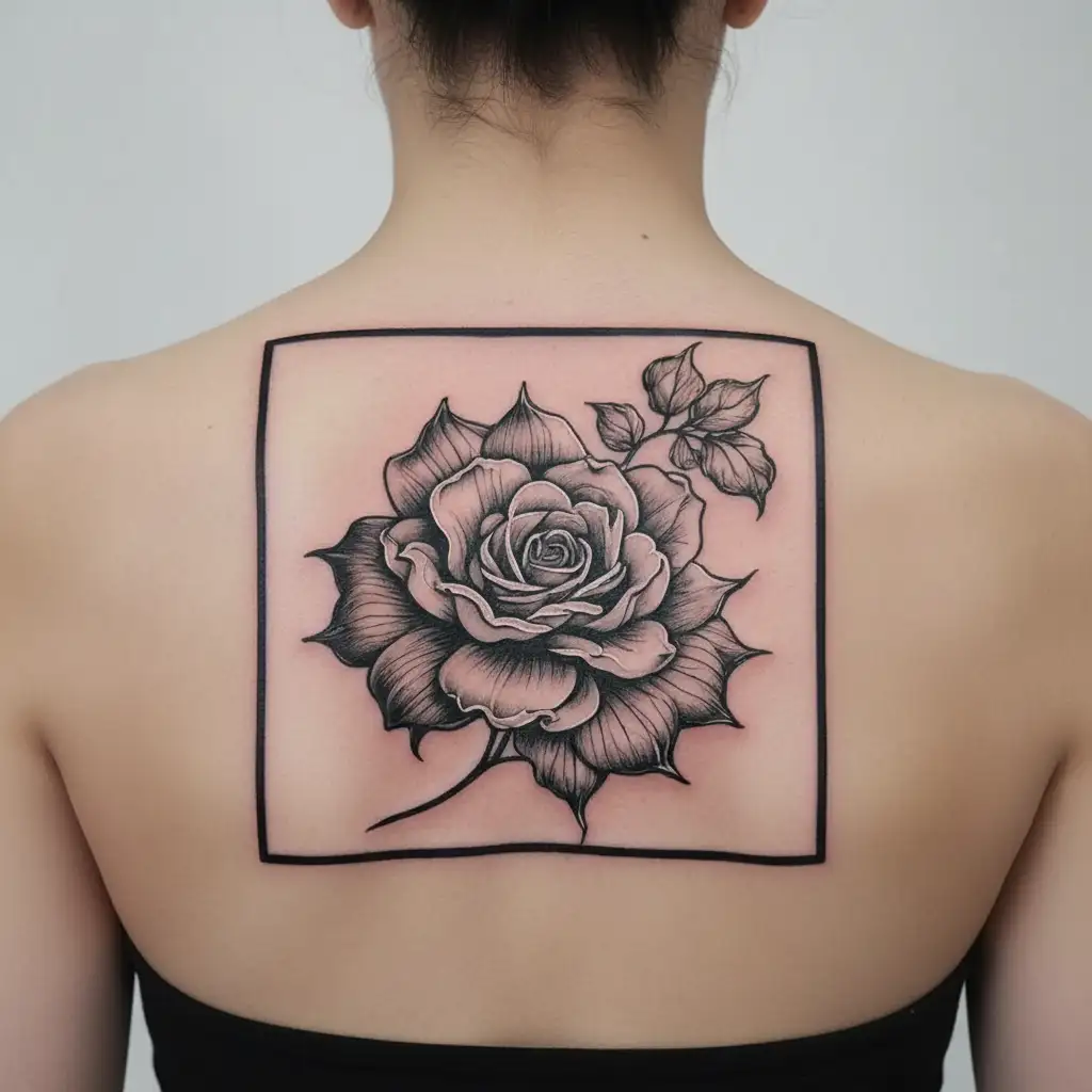 Strength in grace, Beauty in resilience tattoo design idea