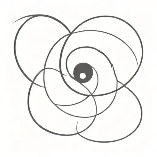 ying yang 1111 tattoo design idea