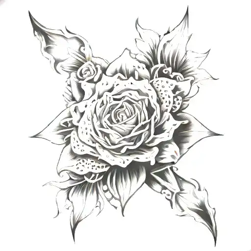never ever tattoo design idea